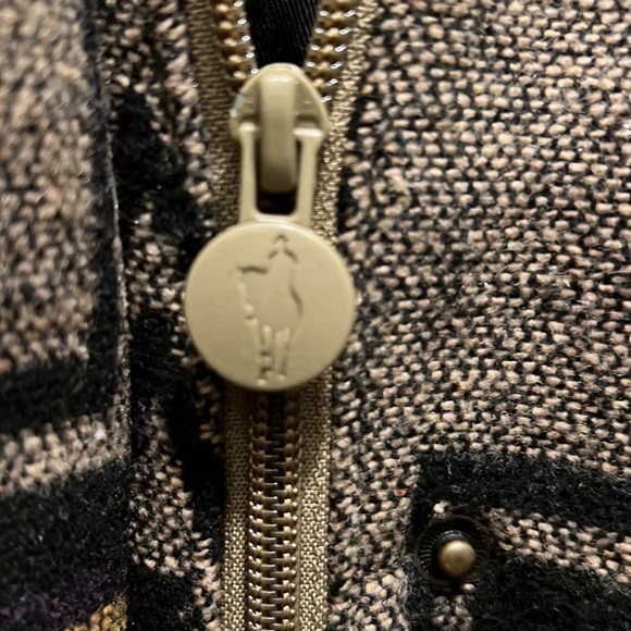 Outback Trading wool coat Aztec New S - Picture 4 of 6